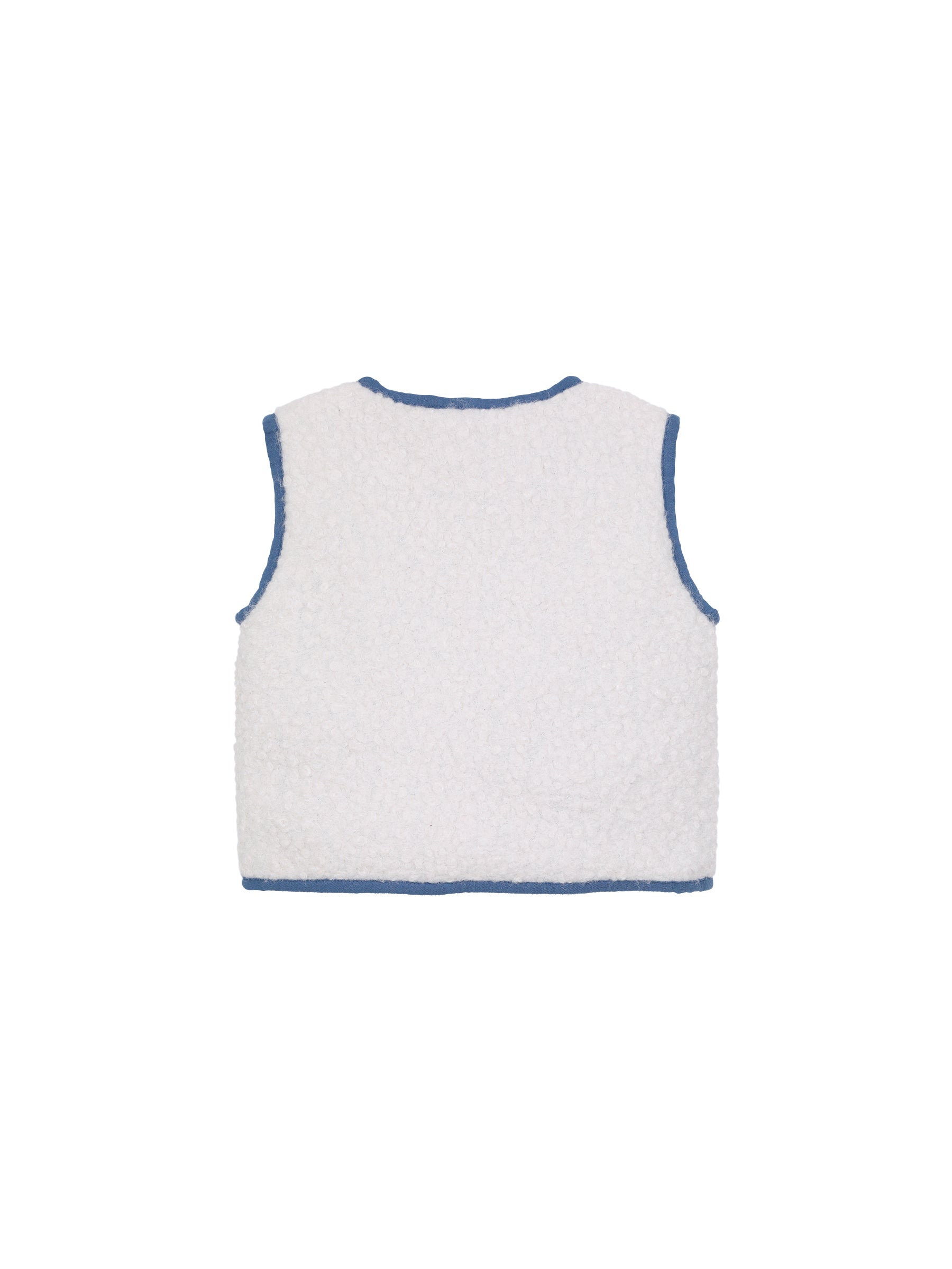 Chaqueta Reversible Sin Mangas - Mouton Doré