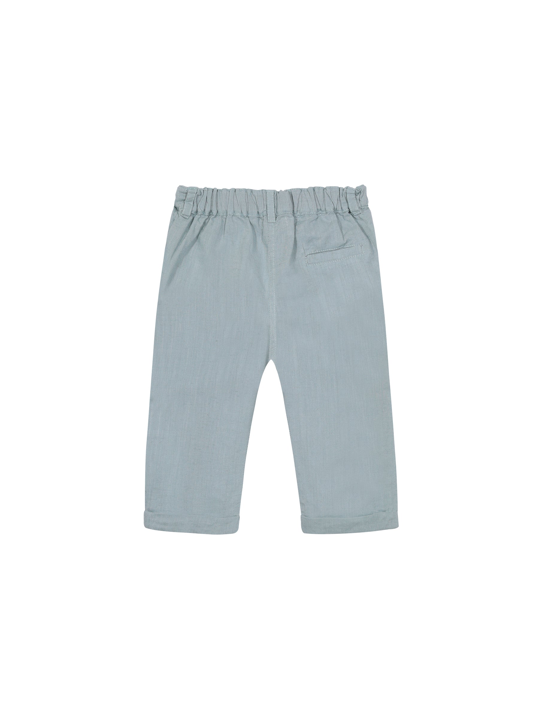 Pantalón Lino Niño - Menthe Douce