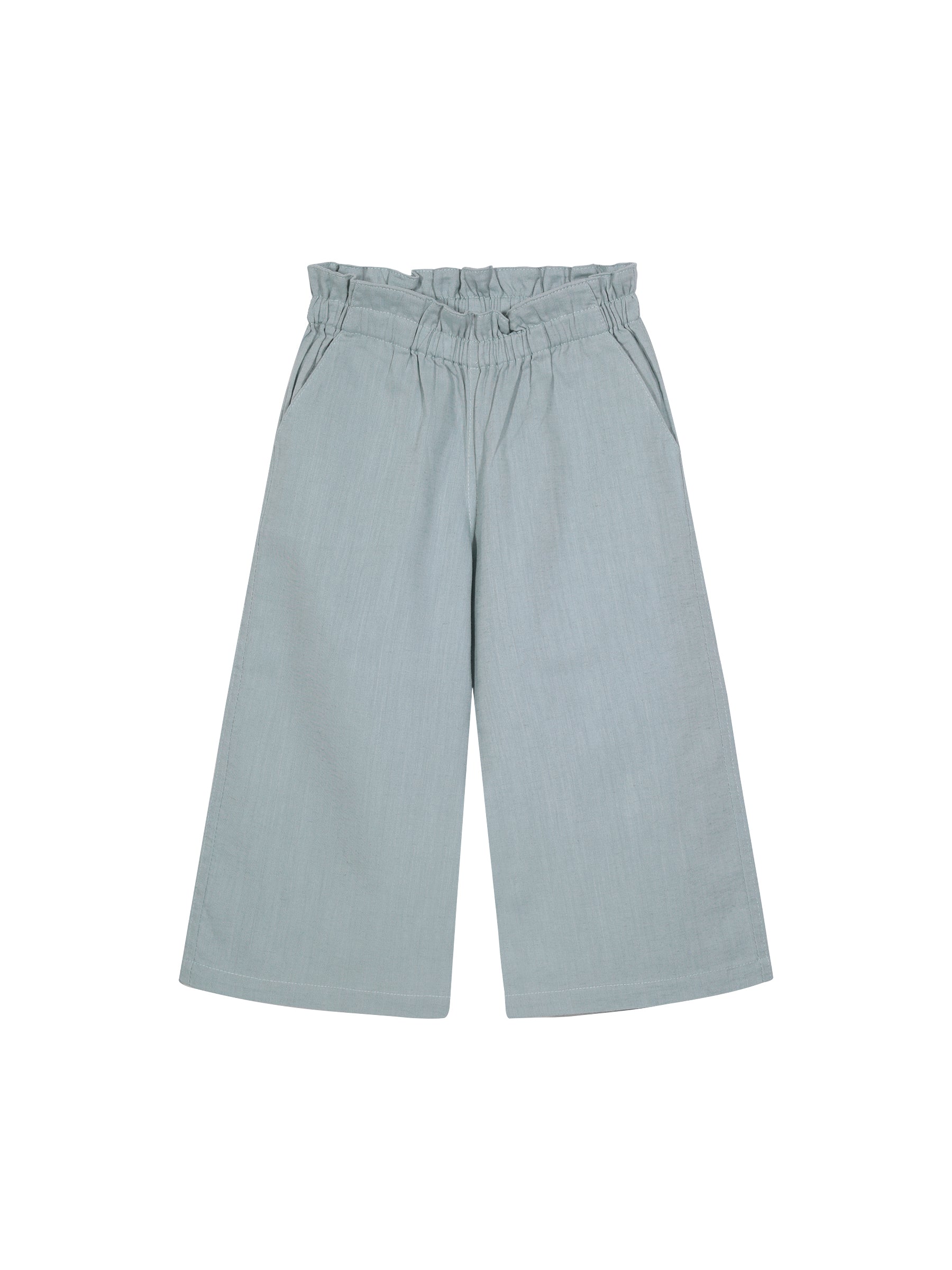 Pantalón Lino Niña - Menthe Douce