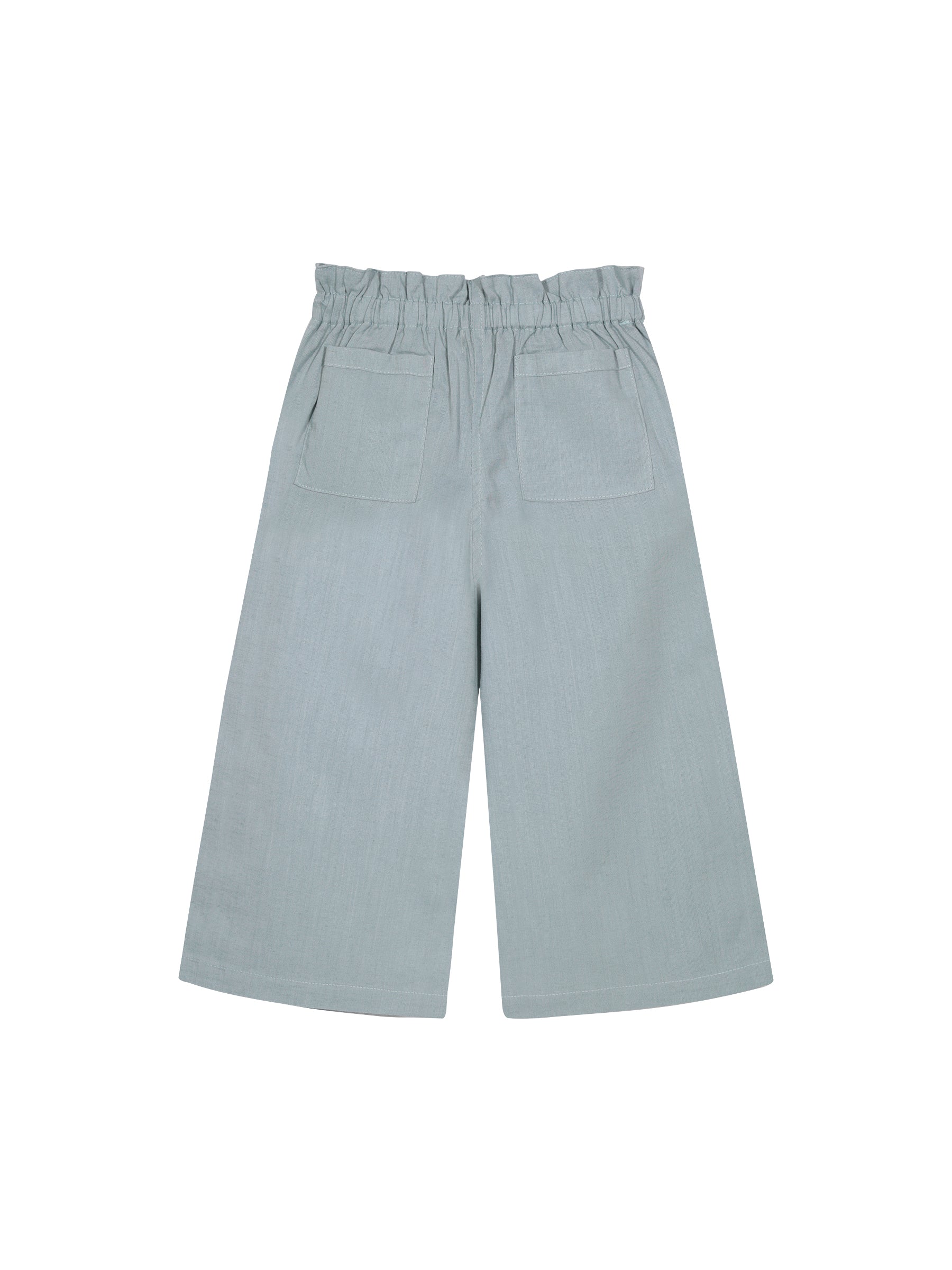 Pantalón Lino Niña - Menthe Douce