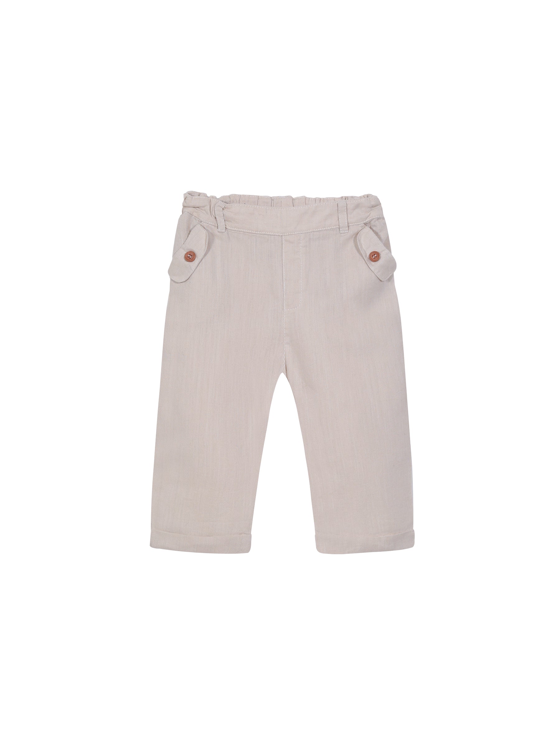 Pantalón Lino Niño - Sable